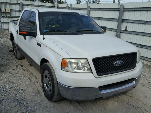 1FTRW12W65FA30900 - 2005 FORD F150 SUPER WHITE photo 1