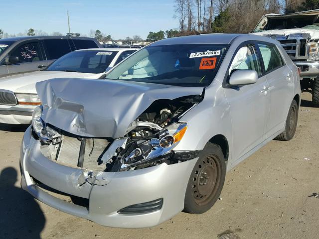 2T1KU4EE9BC661818 - 2011 TOYOTA COROLLA MA SILVER photo 2