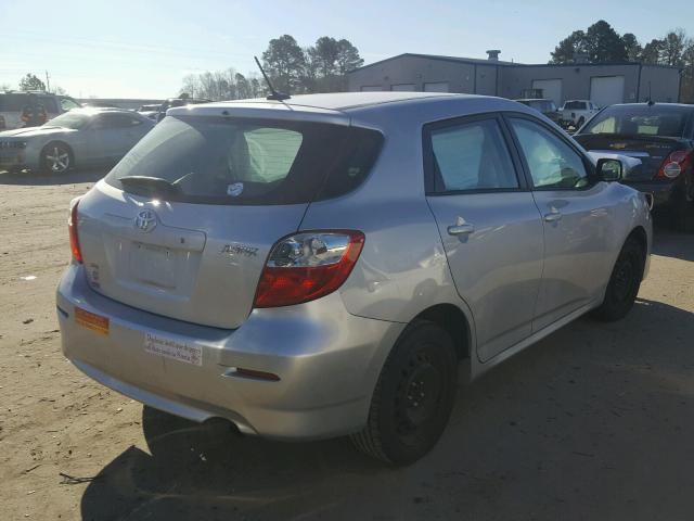 2T1KU4EE9BC661818 - 2011 TOYOTA COROLLA MA SILVER photo 4