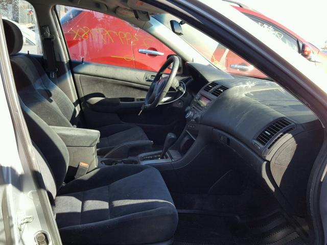 1HGCM56673A006940 - 2003 HONDA ACCORD EX SILVER photo 5