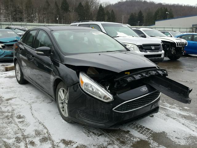 1FADP3F23FL205140 - 2015 FORD FOCUS SE BLACK photo 1