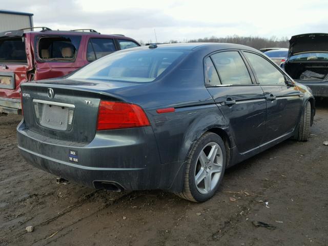 19UUA66224A035795 - 2004 ACURA TL BLUE photo 4