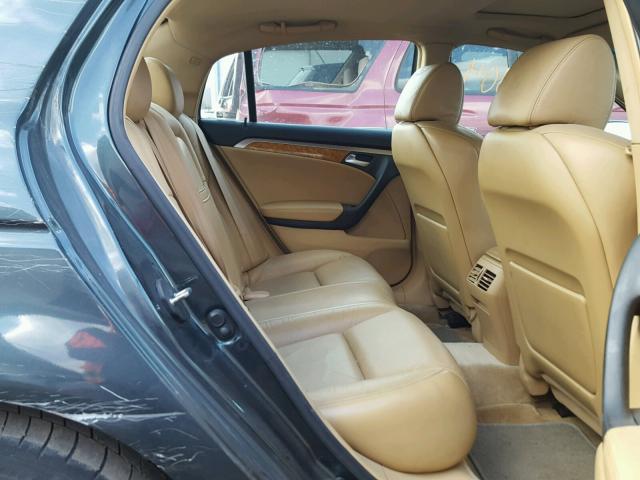 19UUA66224A035795 - 2004 ACURA TL BLUE photo 6