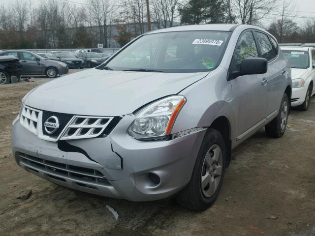 JN8AS5MV2CW704577 - 2012 NISSAN ROGUE S SILVER photo 2