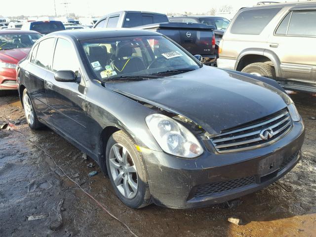 JNKCV51F45M311377 - 2005 INFINITI G35 BLACK photo 1