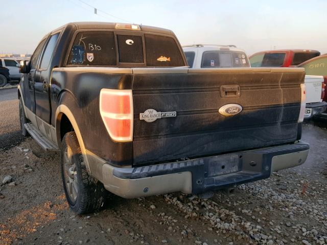 1FTPW12V29KB34067 - 2009 FORD F150 SUPER BLACK photo 3