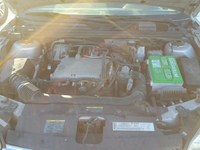 1G1ZT54835F174203 - 2005 CHEVROLET MALIBU LS SILVER photo 7