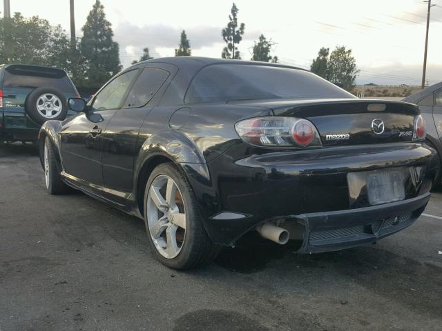 JM1FE173X40116278 - 2004 MAZDA RX8 BLACK photo 3