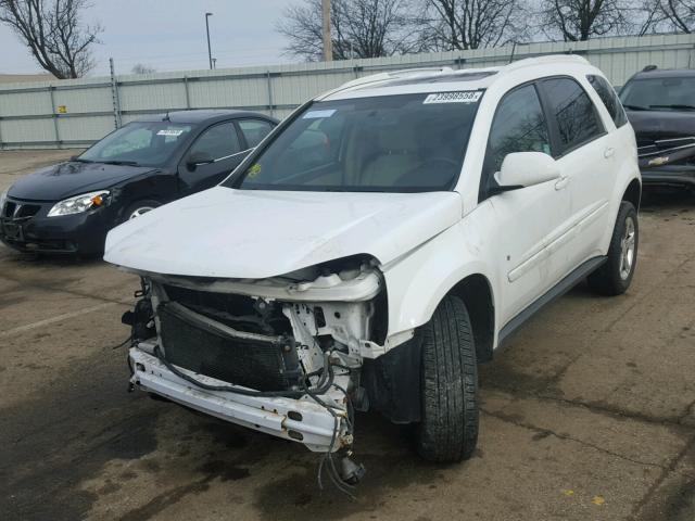 2CNDL53F386067941 - 2008 CHEVROLET EQUINOX LT WHITE photo 2