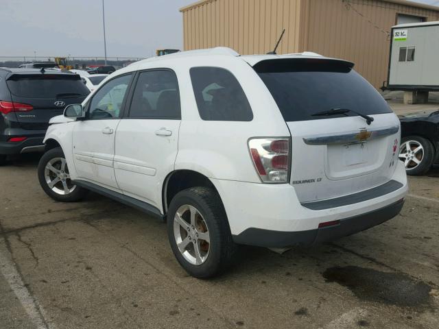 2CNDL53F386067941 - 2008 CHEVROLET EQUINOX LT WHITE photo 3