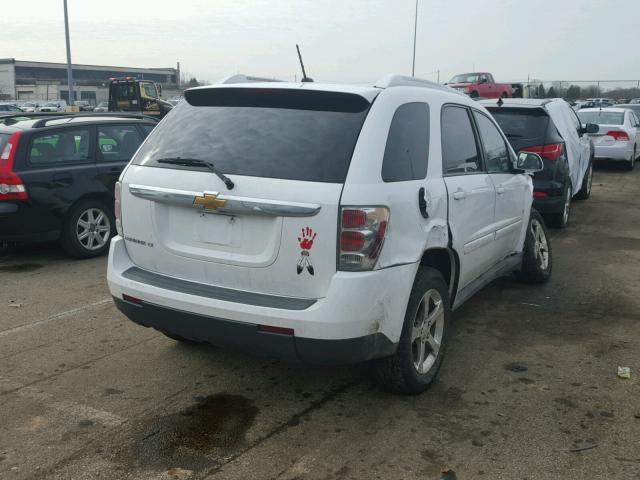 2CNDL53F386067941 - 2008 CHEVROLET EQUINOX LT WHITE photo 4