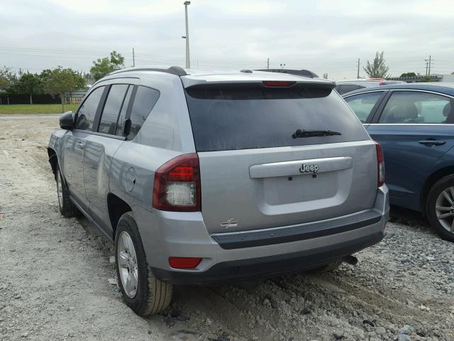 1C4NJCBA5FD373210 - 2015 JEEP COMPASS SP GRAY photo 3