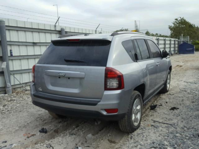 1C4NJCBA5FD373210 - 2015 JEEP COMPASS SP GRAY photo 4