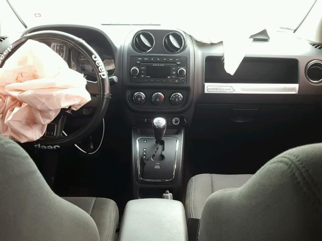 1C4NJCBA5FD373210 - 2015 JEEP COMPASS SP ნაცრისფერი ფოტო 9