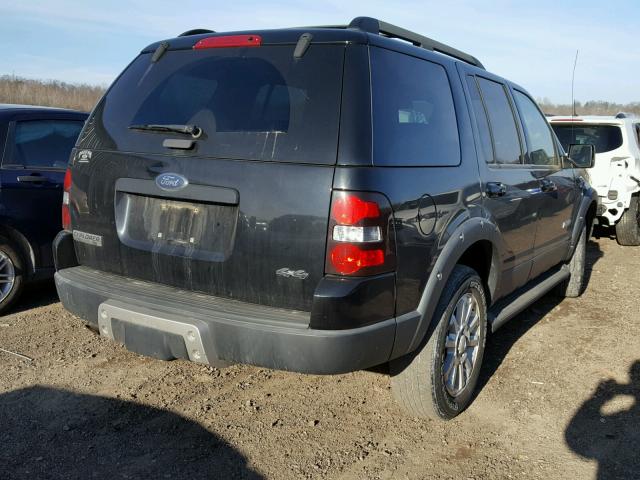 1FMEU73E38UA04683 - 2008 FORD EXPLORER X BLACK photo 4