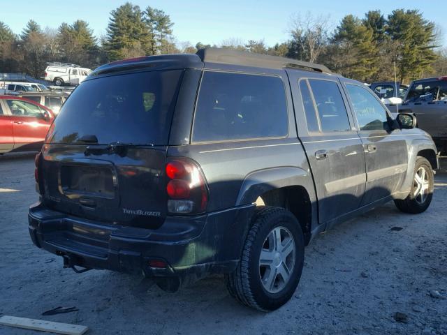 1GNET16S346146849 - 2004 CHEVROLET TRAILBLAZE GRAY photo 4