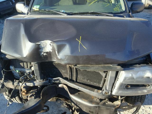 1GNET16S346146849 - 2004 CHEVROLET TRAILBLAZE GRAY photo 7