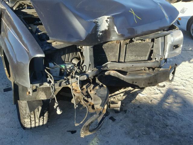 1GNET16S346146849 - 2004 CHEVROLET TRAILBLAZE GRAY photo 9