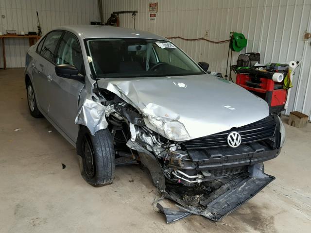 3VW2K7AJ6DM295253 - 2013 VOLKSWAGEN JETTA BASE 银色 照片 1