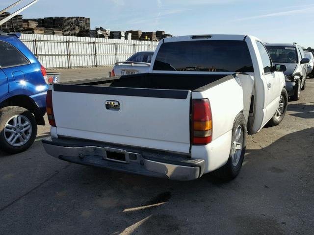 1GCEC14V44Z304698 - 2004 CHEVROLET SILVERADO WHITE photo 4