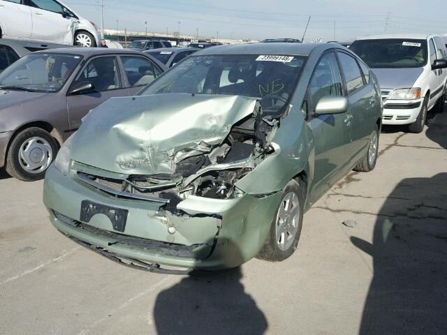 JTDKB20U183302358 - 2008 TOYOTA PRIUS GREEN photo 2