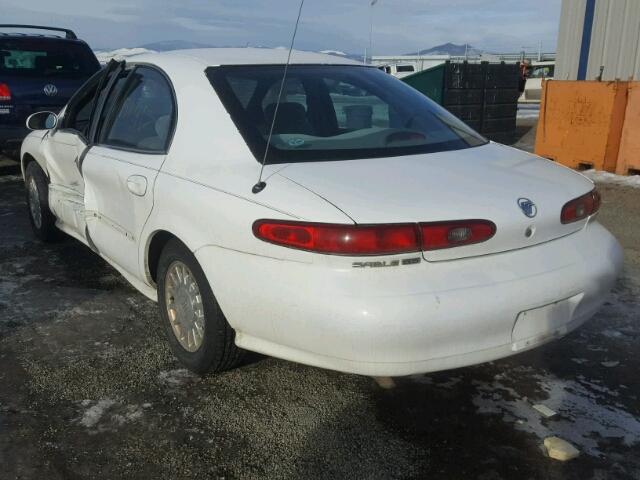 1MEFM50U0XG620958 - 1999 MERCURY SABLE GS WHITE photo 3