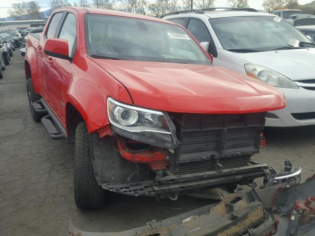 1GCGSDE35G1192636 - 2016 CHEVROLET COLORADO Z RED photo 1