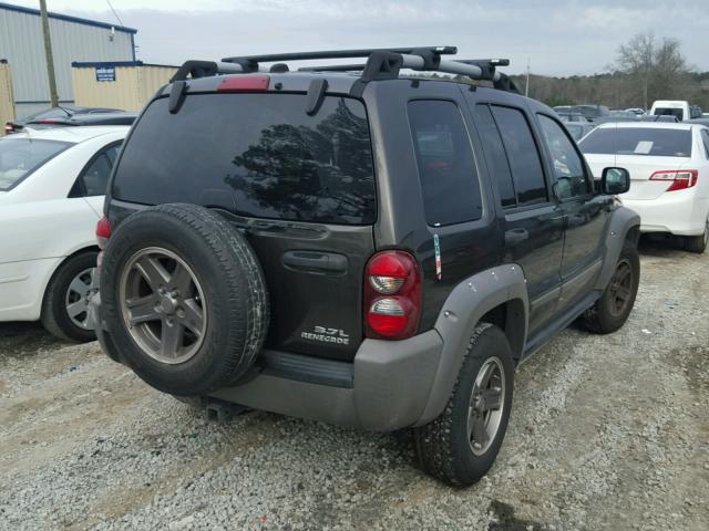 1J4GK38K55W548221 - 2005 JEEP LIBERTY RE GRAY photo 4