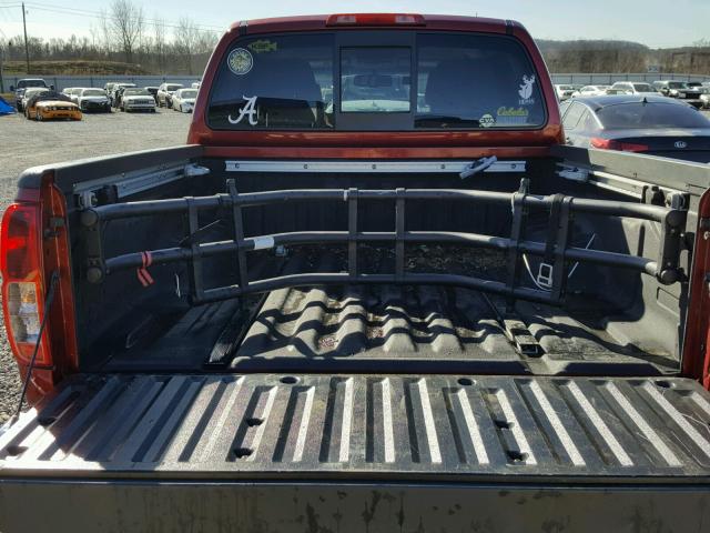 1N6AD0EV3FN714484 - 2015 NISSAN FRONTIER S RED photo 6