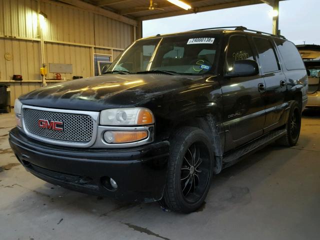 1GKFK66U11J304634 - 2001 GMC DENALI XL BLACK photo 2