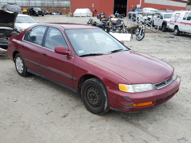 1HGCD5649VA097100 - 1997 HONDA ACCORD LX RED photo 1