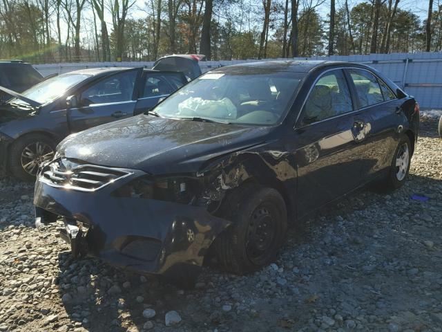 4T1BF3EK0AU066749 - 2010 TOYOTA CAMRY BASE BLACK photo 2