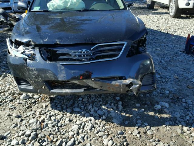 4T1BF3EK0AU066749 - 2010 TOYOTA CAMRY BASE BLACK photo 9