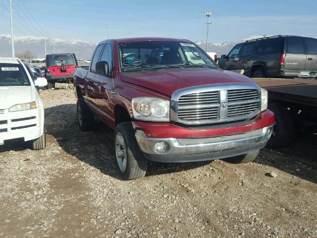 1D7HU18277J511959 - 2007 DODGE RAM 1500 RED photo 1