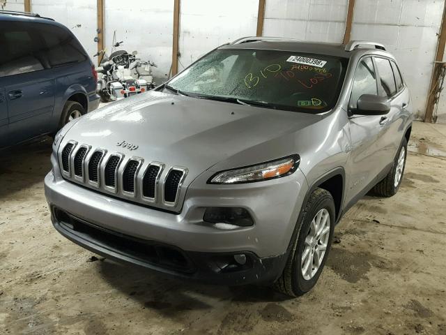 1C4PJMCS3GW333400 - 2016 JEEP CHEROKEE L GRAY photo 2