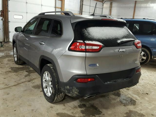 1C4PJMCS3GW333400 - 2016 JEEP CHEROKEE L GRAY photo 3