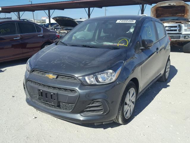 KL8CB6SA5HC832615 - 2017 CHEVROLET SPARK LS GRAY photo 2