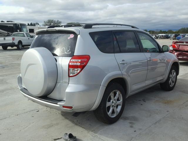 2T3DF4DV3BW153046 - 2011 TOYOTA RAV4 LIMIT SILVER photo 4