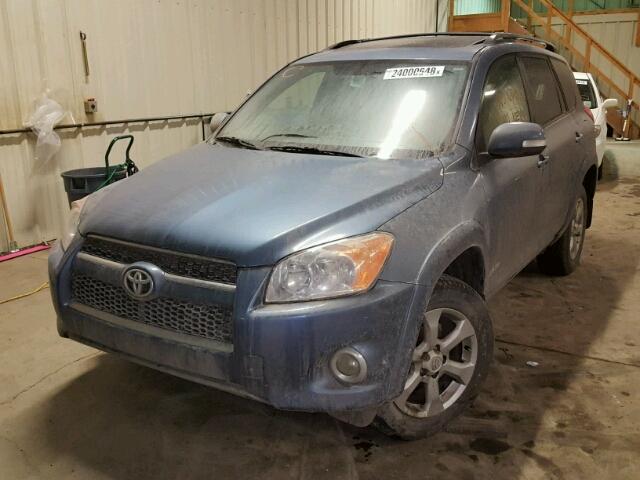 2T3DF4DV7BW139019 - 2011 TOYOTA RAV4 LIMIT BLUE photo 2