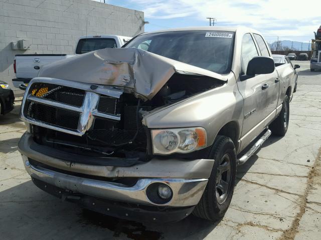 1D7HA18N93J666641 - 2003 DODGE RAM 1500 S GOLD photo 2