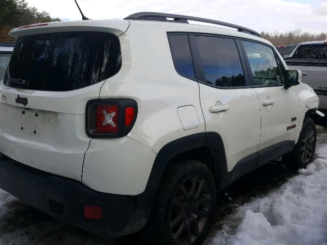 ZACCJBBT6GPD24314 - 2016 JEEP RENEGADE L WHITE photo 4