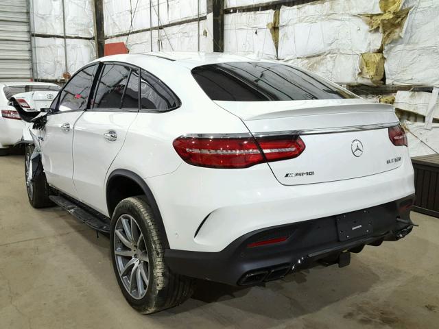 4JGED7FB5JA097117 - 2018 MERCEDES-BENZ GLE COUPE WHITE photo 3