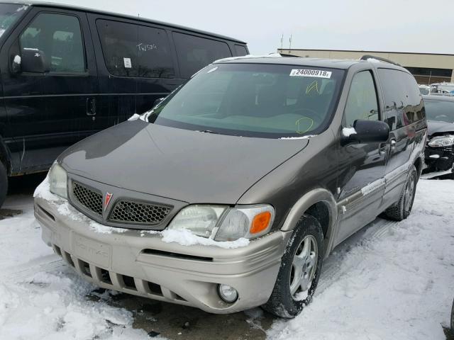 1GMDU03E24D229450 - 2004 PONTIAC MONTANA BROWN photo 2