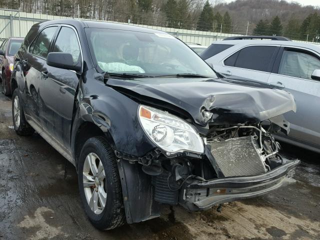 2GNALBEK1C1182177 - 2012 CHEVROLET EQUINOX LS BLACK photo 1