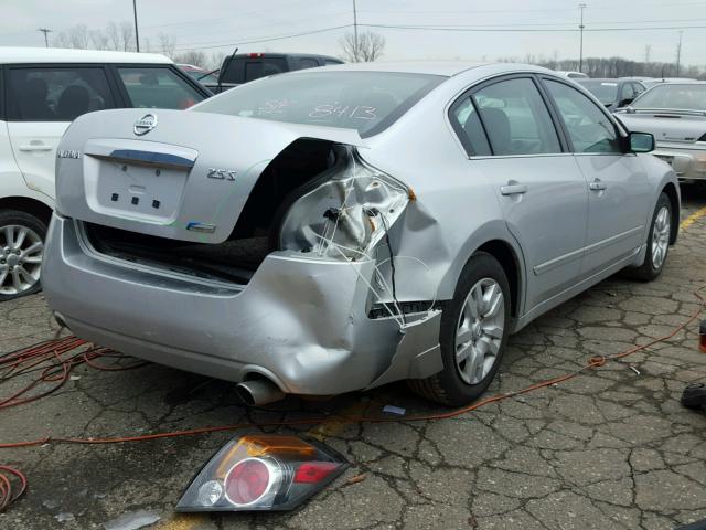 1N4AL2AP9AC175310 - 2010 NISSAN ALTIMA BAS SILVER photo 4