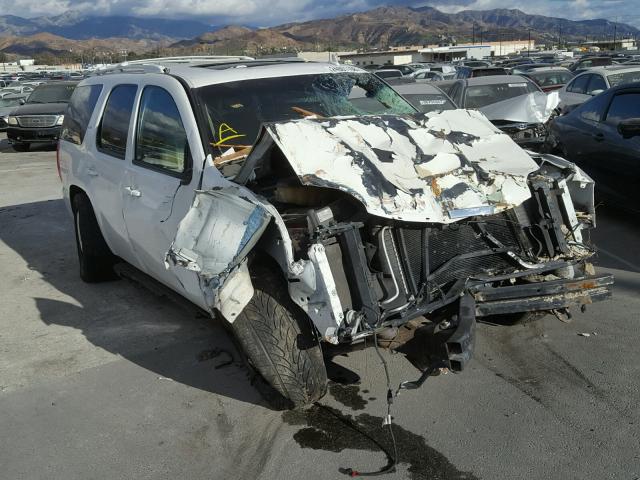 1GKEC33359R259567 - 2009 GMC YUKON SLT WHITE photo 1