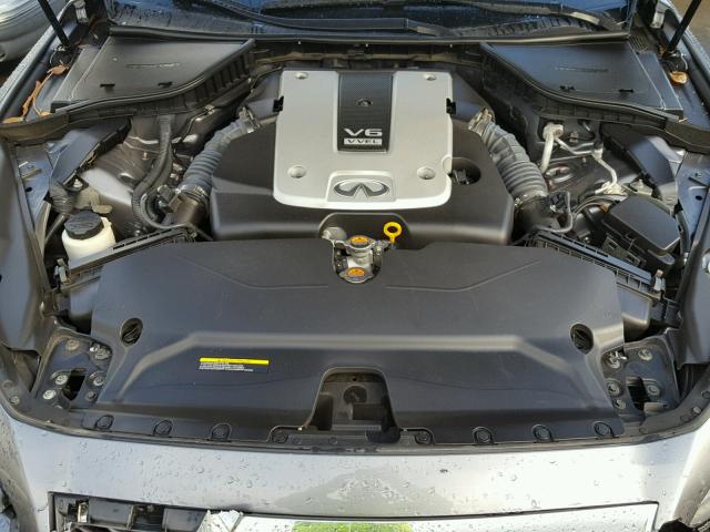 JN1BV7AR0EM691212 - 2014 INFINITI Q50 BASE GRAY photo 7