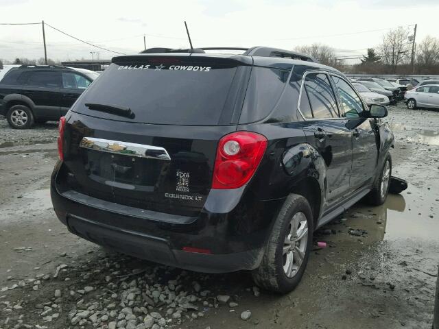 2GNFLFEKXF6374900 - 2015 CHEVROLET EQUINOX LT BLACK photo 4