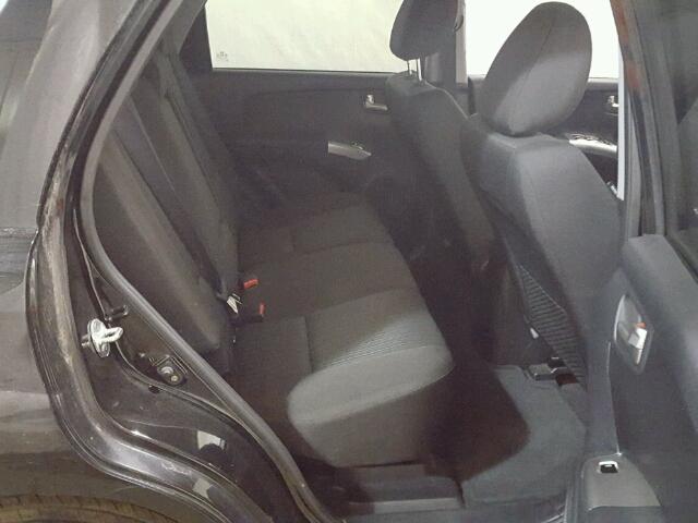 KNDJE723X97640985 - 2009 KIA SPORTAGE L BLACK photo 6