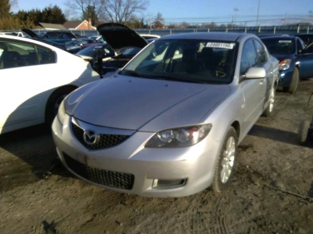 JM1BK12F481799961 - 2008 MAZDA 3 I SILVER photo 2